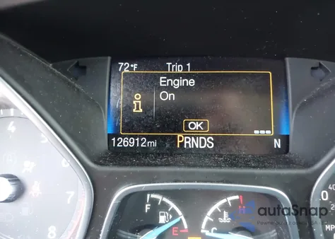 2017 Ford Focus Titanium from USA, damaged, VIN 1FADP3J21HL203736